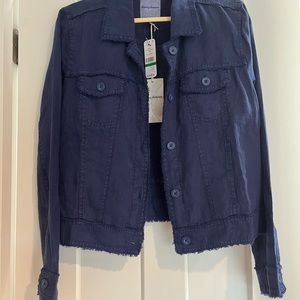 NWT Tommy Bahama Two Palms raw edge jacket Large